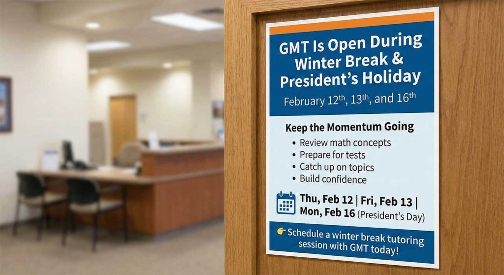 Gwinnett Math Tutoring Is Open During Winter Break